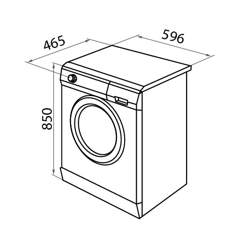 Стиральная машина MAUNFELD MFWM10646WS купить с доставкой по Москве и Московской области в интернет-магазине АваТехно