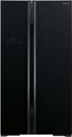 Холодильник HITACHI r-s702 pu2 gbk черный