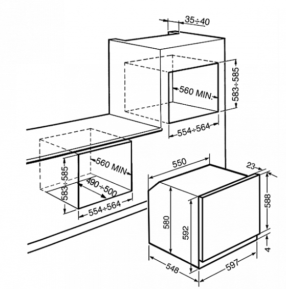 Духовой шкаф SMEG sf390x купить с доставкой по Москве и Московской области в интернет-магазине АваТехно