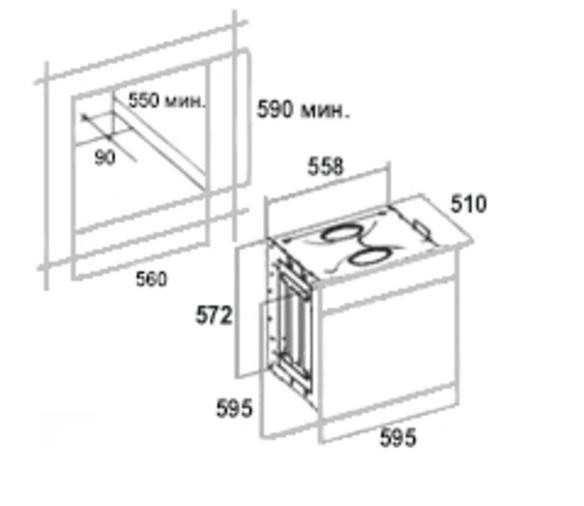 Электрический духовой шкаф EXITEQ EXO-203 купить с доставкой по Москве и Московской области в интернет-магазине АваТехно
