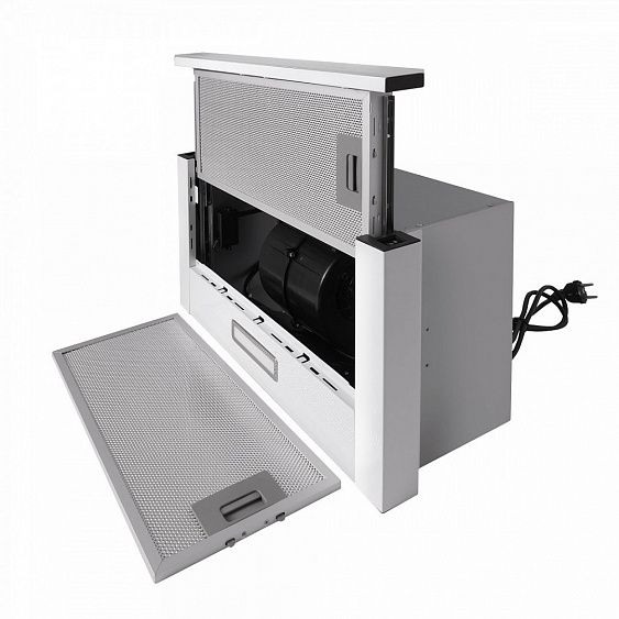 Вытяжка EXITEQ EX-1075 white glass купить с доставкой по Москве и Московской области в интернет-магазине АваТехно