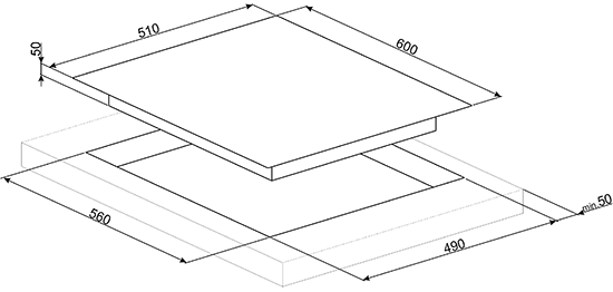 Индукционная варочная панель Smeg SIM662WLDR купить с доставкой по Москве и Московской области в интернет-магазине АваТехно