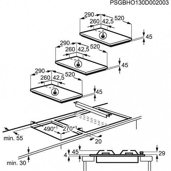 Поверхность ELECTROLUX egc 93322 nk купить с доставкой по Москве и Московской области в интернет-магазине АваТехно