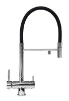 Смеситель ZIGMUND & SHTAIN ZS 2300 нержавейка полированная