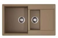 Кухонная мойка OMOIKIRI Daisen 86-2-CA (4993474) Artgranit/карамель