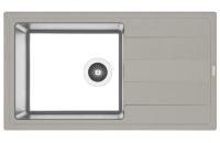 Кухонная мойка FLORENTINA Комби 860 грей (21.400.D0860.305)