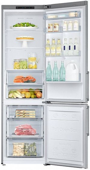 Холодильник Samsung RB37J5100SA серебристый купить с доставкой по Москве и Московской области в интернет-магазине АваТехно