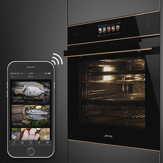 Духовой шкаф SMEG SFP6606WTPNR купить с доставкой по Москве и Московской области в интернет-магазине АваТехно