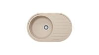 Кухонная мойка FRANKE rog 611  оборач. бежевая  со стоп-вентилем