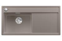 Кухонная мойка Blanco ZENAR XL 6 S чаша слева, доска стекло клапан-автомат InFino® серый беж гранит 523981