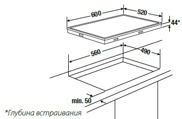 Поверхность KUPPERSBUSCH eke 6141.0 f купить с доставкой по Москве и Московской области в интернет-магазине АваТехно