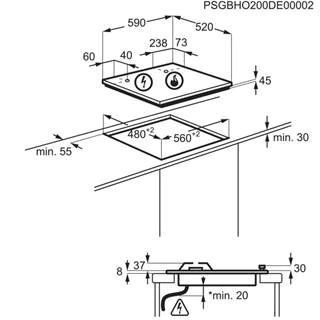 Варочная поверхность AEG HKB64029NB купить с доставкой по Москве и Московской области в интернет-магазине АваТехно