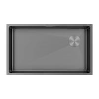 Кухонная мойка PAULMARK NEXT-SKEW 740 PM887444-GM