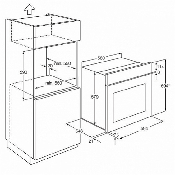 Духовой шкаф ELECTROLUX eoa 5751 aov купить с доставкой по Москве и Московской области в интернет-магазине АваТехно