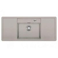 Кухонная мойка BLANCO alaros 6s аксессуары из черного стекла (517283) серый беж