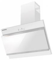 Вытяжка MAUNFELD tower g 60 см white+satin stripes (цвет белый+белое стекло+сатин вставки)