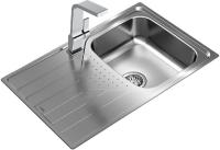 Кухонная мойка TEKA UNIVERSE 45 T-XM 1B 1D MCTXT