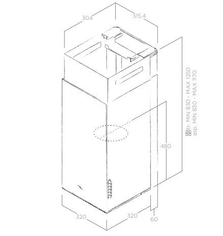 Вытяжка ELICA HAIKU BL/A/32 купить с доставкой по Москве и Московской области в интернет-магазине АваТехно