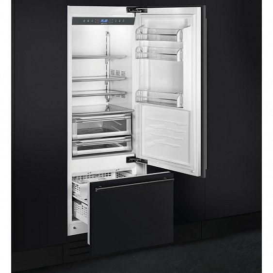 Холодильник SMEG RI76RSI купить с доставкой по Москве и Московской области в интернет-магазине АваТехно