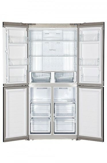 Холодильник Hiberg RFQ-490DX NFGS купить с доставкой по Москве и Московской области в интернет-магазине АваТехно