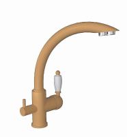 Смеситель Flortek ШАЛЕ FK капучино (334.25H.2113.306)