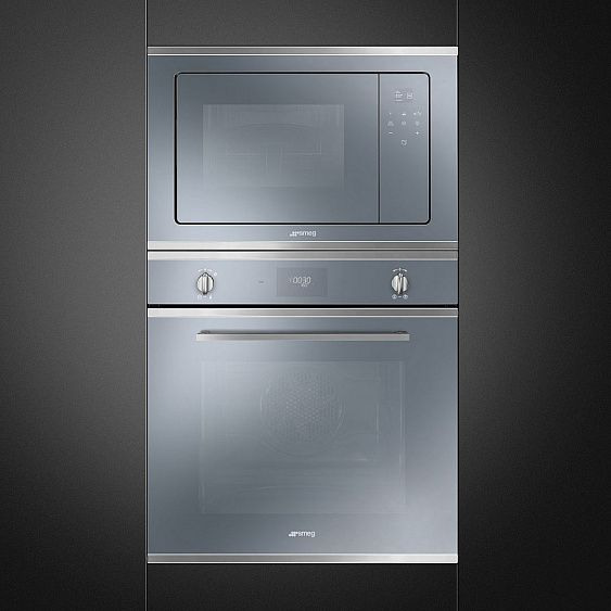 Встраиваемая микроволновая печь SMEG FMI420S2 купить с доставкой по Москве и Московской области в интернет-магазине АваТехно