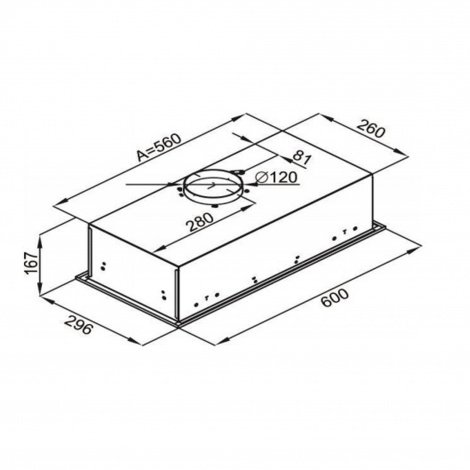 Вытяжка Maunfeld Crosby LightC 60 нержавейка купить с доставкой по Москве и Московской области в интернет-магазине АваТехно