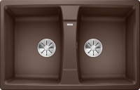 Кухонная мойка BLANCO LEXA 8 SILGRANIT PuraDur кофе гранит 524969