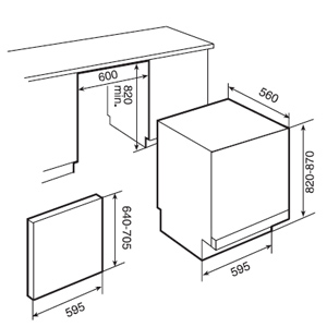 Встраиваемая посудомоечная машина TEKA dw7 57 fi купить с доставкой по Москве и Московской области в интернет-магазине АваТехно