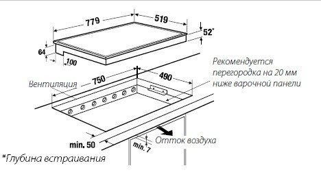 Поверхность KUPPERSBUSCH eki 8840.0 bc купить с доставкой по Москве и Московской области в интернет-магазине АваТехно