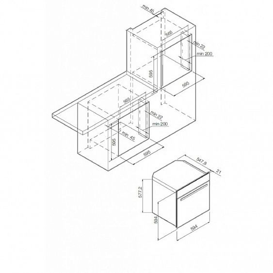 Духовой шкаф GRAUDE BK 60.3 EL купить с доставкой по Москве и Московской области в интернет-магазине АваТехно