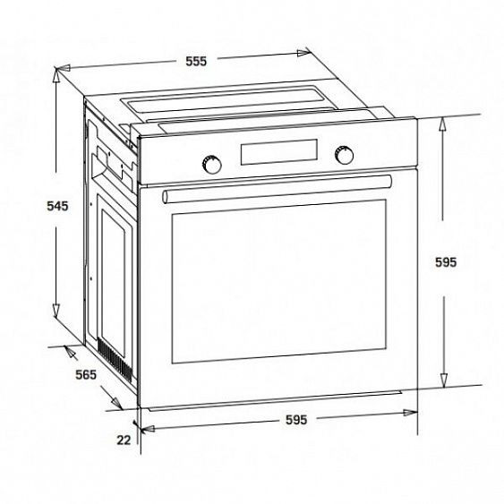 Духовой шкаф ZIGMUND & SHTAIN EN 118.511 W купить с доставкой по Москве и Московской области в интернет-магазине АваТехно