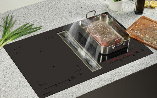 Варочная панель со встр. вытяжкой KUPPERSBUSCH EKID 9940.0 RL исполнение без рамки купить с доставкой по Москве и Московской области в интернет-магазине АваТехно