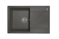 Кухонная мойка FLORTEK Консул 760 антрацит (23.020.C0760.302)