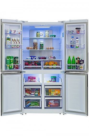 Холодильник HIBERG RFQ-500DX NFGB inverter купить с доставкой по Москве и Московской области в интернет-магазине АваТехно