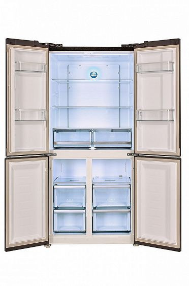 Холодильник HIBERG RFQ-490DX NFGQ inverter купить с доставкой по Москве и Московской области в интернет-магазине АваТехно