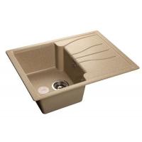 Мойка GRANFEST Standart GF-S680L (680х500) Песочный 302 с крылом 430548