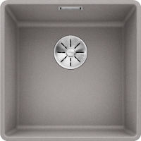 Кухонная мойка BLANCO SUBLINE 400-F алюметаллик с отв.арм. InFino (арт.523496)