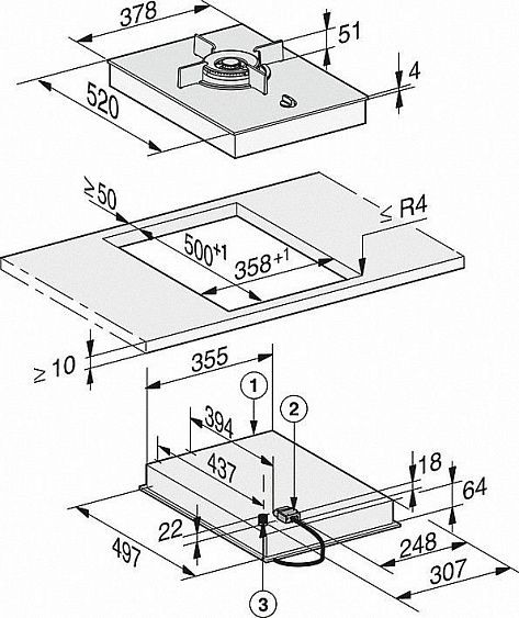 Варочная панель Miele CS 7101 FL купить с доставкой по Москве и Московской области в интернет-магазине АваТехно