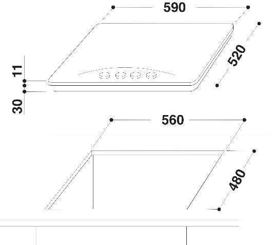 Поверхность WHIRLPOOL akm 528 na купить с доставкой по Москве и Московской области в интернет-магазине АваТехно