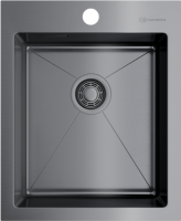 Мойка OMOIKIRI Akisame 41-GM нерж. сталь/вороненая сталь 4973094