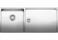 Кухонная мойка BLANCO claron 400/550-t-if/n чаша слева (517232)