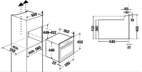 Духовой шкаф KUPPERSBUSCH eebk 6400.8pwx купить с доставкой по Москве и Московской области в интернет-магазине АваТехно