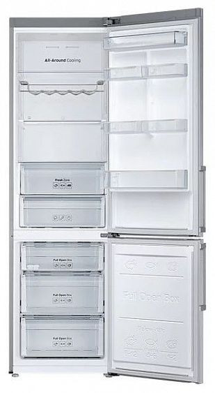Холодильник Samsung RB37J5340SL нержавеющая сталь купить с доставкой по Москве и Московской области в интернет-магазине АваТехно