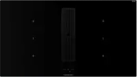Индукционная панель с вытяжкой Kuppersbusch KMI 9850.1 SR-E Black Velvet