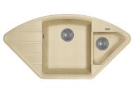 Кухонная мойка FLORTEK Крокус 980 бежевый (23.040.E0980.104)