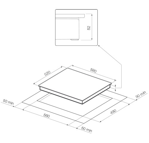 Встраиваемая электрическая варочная панель Graude EK 60.0 купить с доставкой по Москве и Московской области в интернет-магазине АваТехно