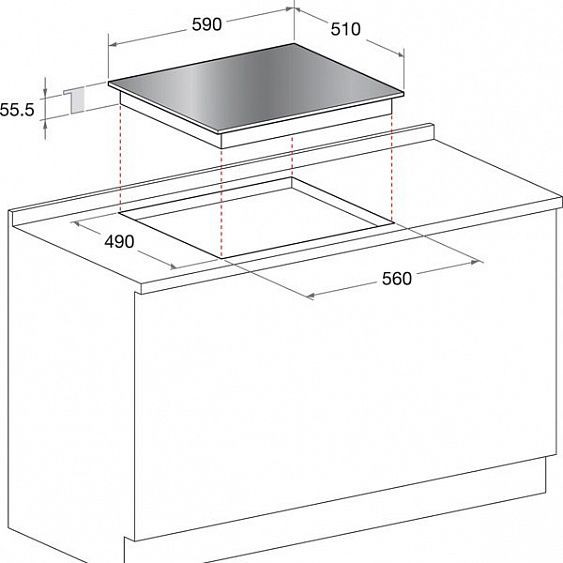 Варочная поверхность Hotpoint-Ariston KIC 633 бежевый Варочная поверхность Hotpoint-Ariston KIC 633 бежевый купить с доставкой по Москве и Московской области в интернет-магазине АваТехно
