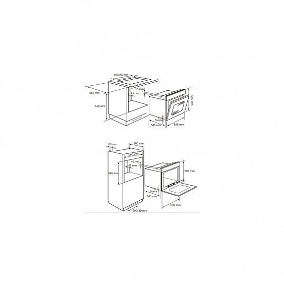 Духовой шкаф Candy FCP 625 XL купить с доставкой по Москве и Московской области в интернет-магазине АваТехно