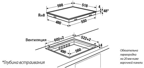 Поверхность KUPPERSBUSCH ekif6940.1 купить с доставкой по Москве и Московской области в интернет-магазине АваТехно